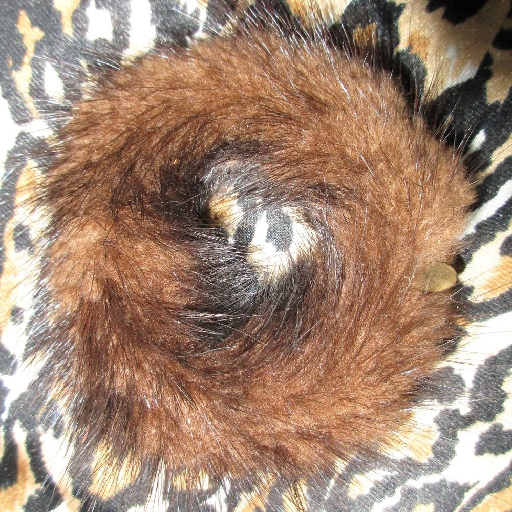 SCRUNCHE MINK PONYTAIL HOLDER EVE REID SCHRUNCHIE